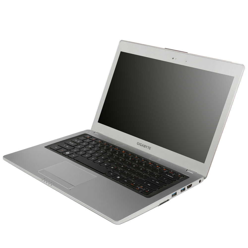 Gigabyte U2442F Notebook 14" HD+ 3rd gen Intel® Core™ i7 8 GB DDR3-SDRAM 878 GB HDD+SSD NVIDIA® GeForce® GT 650M Windows 8 Aluminum