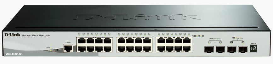 SMART PRO GIGABIT SWITCH. 24 PORT WITH 4 10G SFP+. LIMITED LIFETIME WARRANTY