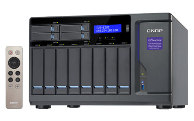 QNAP TVS-1282 NAS Tower Ethernet LAN Black i7-6700