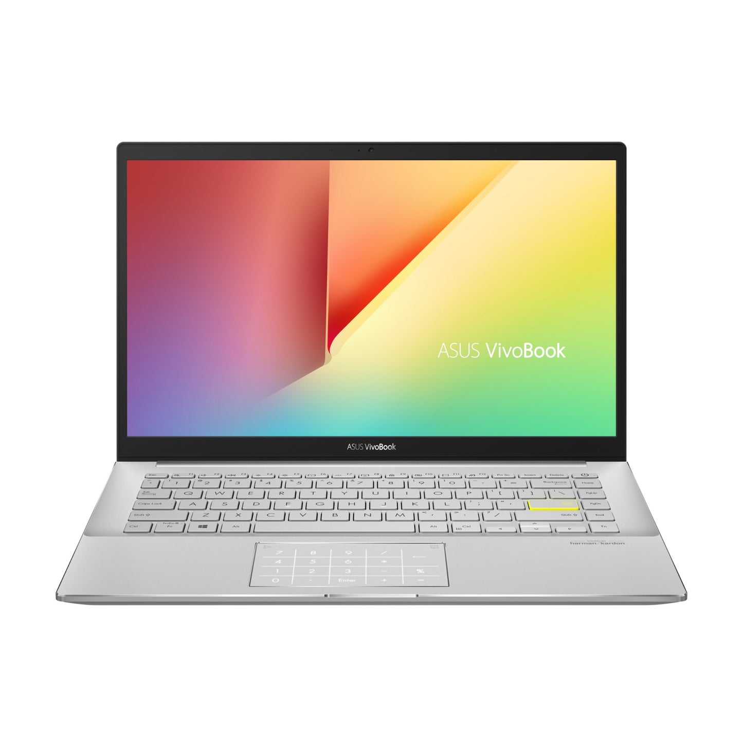ASUS VivoBook S14 S433EA-DH51-WH notebook i5-1135G7 14" Full HD Intel® Core™ i5 8 GB DDR4-SDRAM 512 GB SSD Wi-Fi 6 (802.11ax) Windows 10 Home White