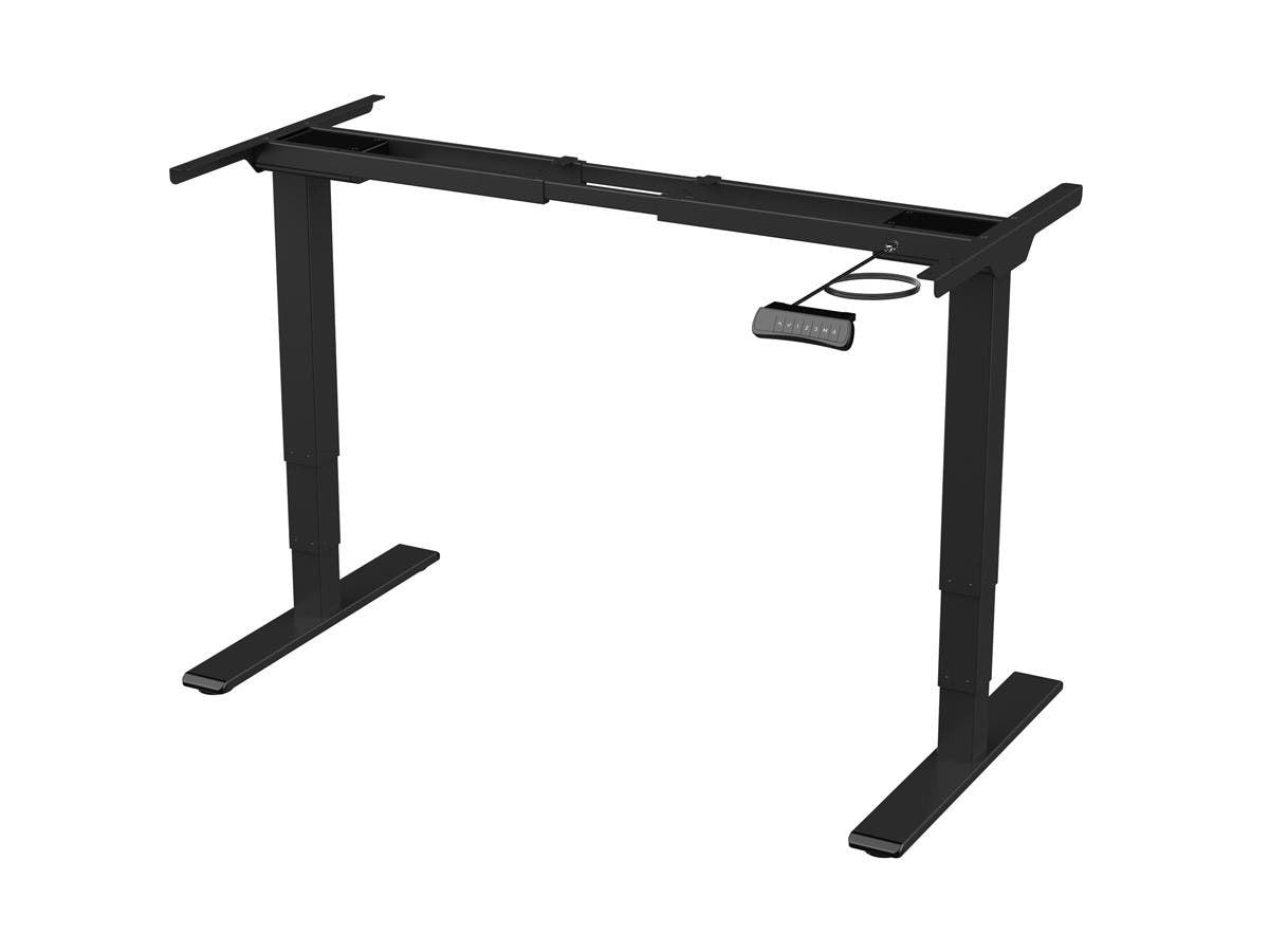 43562 - Monoprice SIT-STAND DESK FRAME ONLY 2-MOTOR BLACK