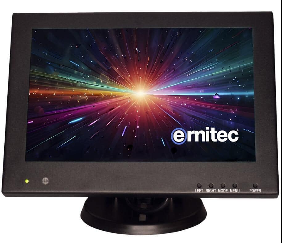 0070-24110-M - Ernitec 10.1-Inch Full HD 1920 x 1080 24/7 Surveillance Monitor