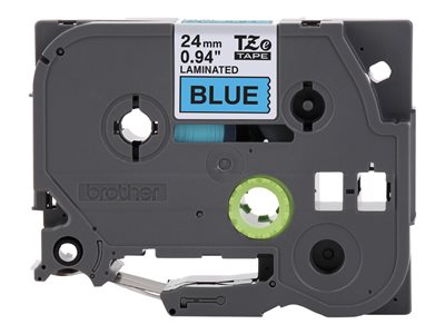 TZE751CS - Brother 24MM BLACK TEXT ON GREEN