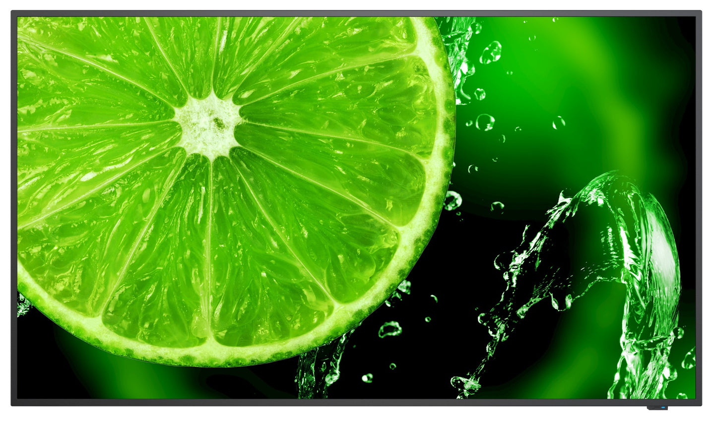 NEC MultiSync E658 65" IPS 350 cd/m² 4K Ultra HD Black 16/7