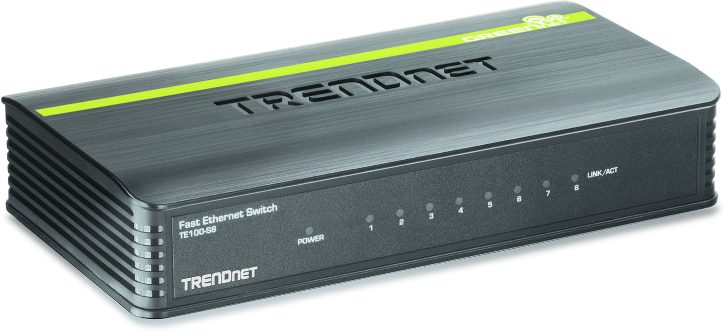 TE100-S8 - Trendnet 8PORT 10/100 ENET STANDALONE