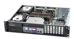 Supermicro SuperChassis 523L-410B, Black Low Profile (Slimline) 410 W