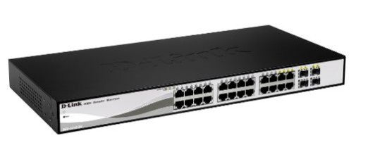 D-Link DGS-1210-26 network switch Managed L2 Gigabit Ethernet (10/100/1000) 1U Black, Gray