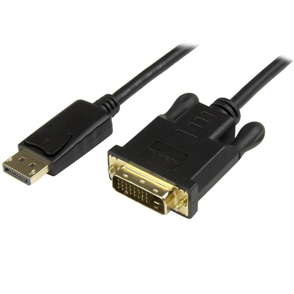 DP2DVI2MM3 - StarTech.com ELIMINATE CLUTTER BY CONNECTING YOUR PC DIRECTLY TO THE MONITOR USING THIS SHORT