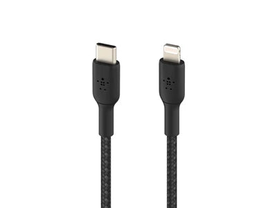 CAB024FQ1MBK - Belkin Braided USB-C to USB-C Cable 60W 3.3ft/1m Black
