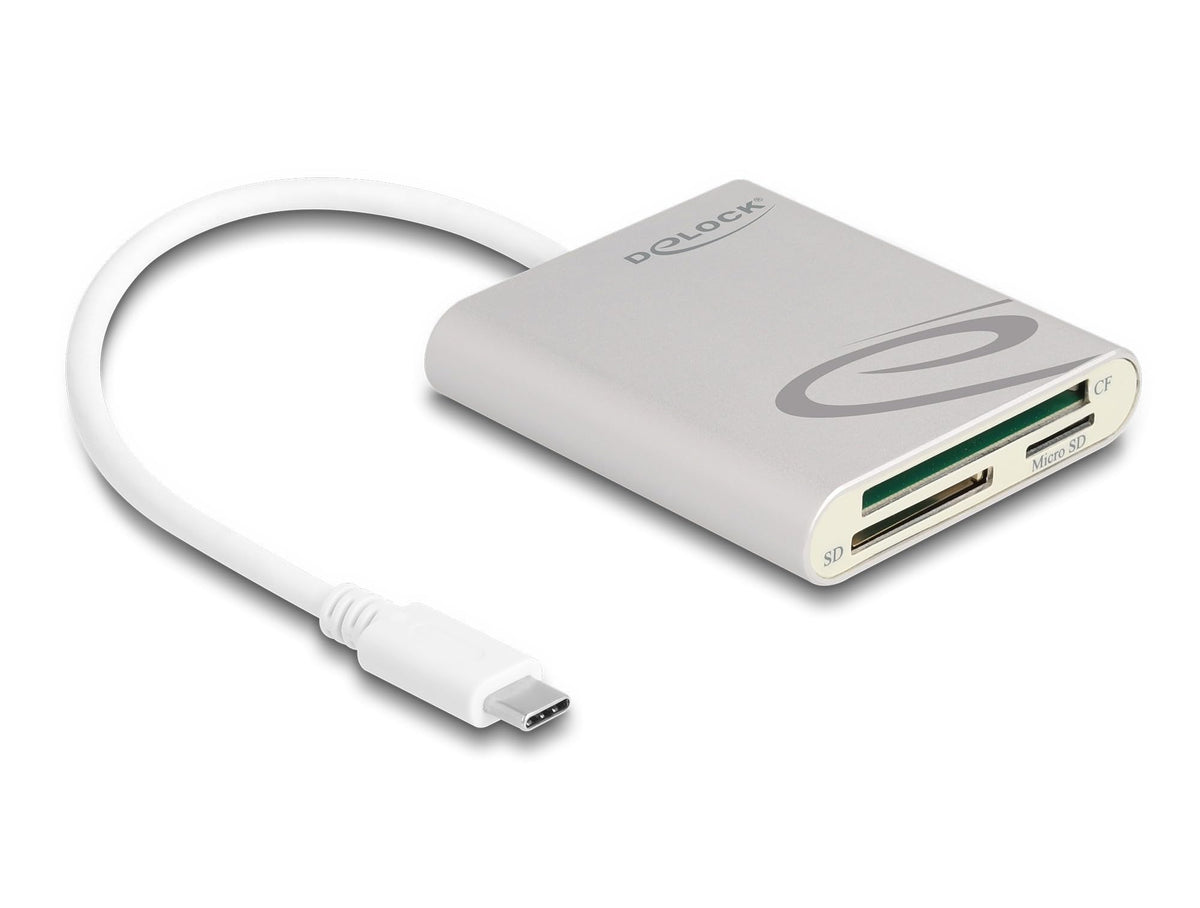 91000 - Delock USB 3.0 Dual-Slot SD and microSD Card Reader
