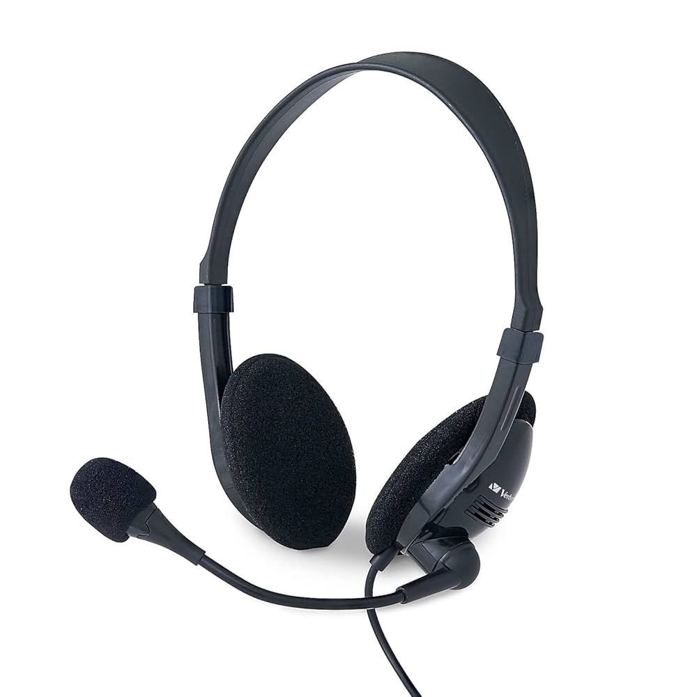 70723 - Verbatim STEREO HEADSET WITH MICROPHONE