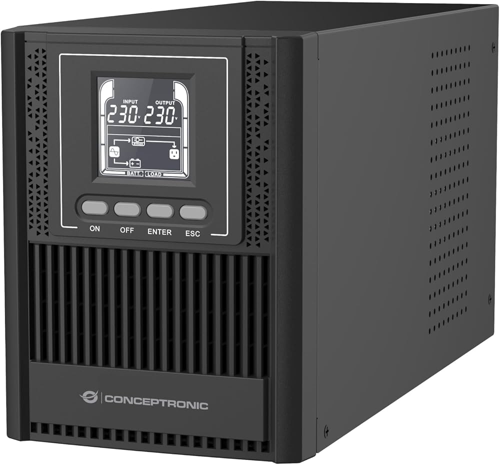 ZEUS52ES1K - Conceptronic 1000VA 900W Online Tower UPS
