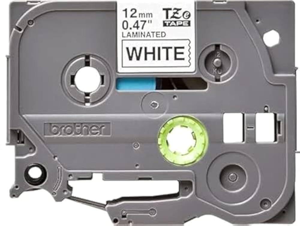 TZEB31CS - Brother 12MM BLACK TEXT ON FLUOR