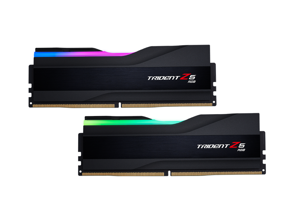 F5-6000J2836G32GX2-TZ5RK - G.Skill Trident Z5 RGB 64GB 2x32GB DDR5-6000 CL28 White Desktop Memory Kit