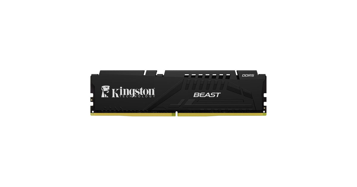 F5-6000J3636F16GX1-RS5K - G.Skill Ripjaws S5 32GB 2x16GB DDR5-5600 CL40 Black Desktop Memory Kit