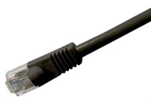 CAT6-25BLK - Comprehensive 25FT CAT6 BLACK SNAGLESS PATCH