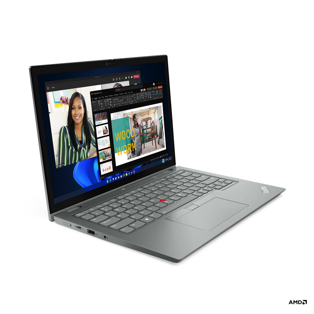 Lenovo ThinkPad L13 Yoga 5875U Hybrid (2-in-1) 13.3" Touchscreen WUXGA AMD Ryzenâ„¢ 7 PRO 16 GB DDR4-SDRAM 512 GB SSD Wi-Fi 6E (802.11ax) Windows 11 Pro Gray