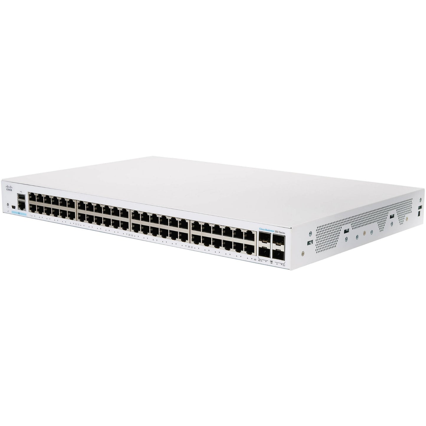 Cisco CBS250 Managed L3 Gigabit Ethernet (10/100/1000) 1U Gray