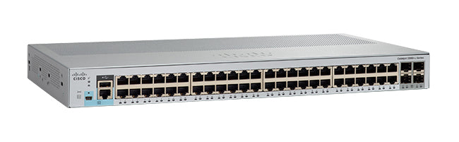 WS-C2960L-48TS-LL - Cisco CATALYST 2960L 48 PORT GIGE, 4 X 1G SFP,