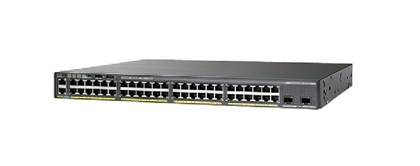 WSC2960XR48LPDI-RF - Cisco CATALYST2960XR48GIGEPOE370W,2X10G SFP+,I