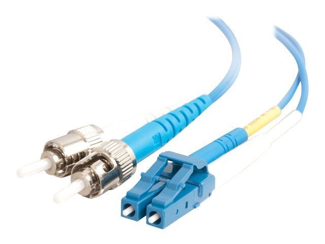 C2G 3m 10Gb LC/ST Duplex 50/125 Multimode Plenum-Rated fiber optic cable 118.1" (3 m)