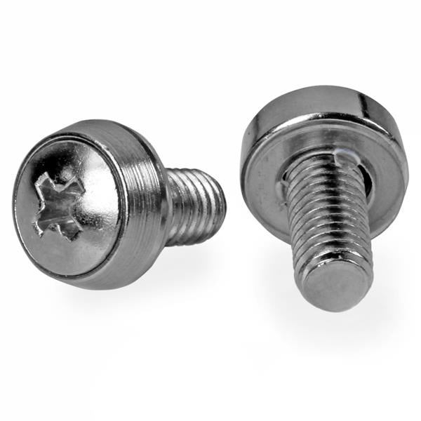 CABSCRWS1224 - StarTech.com THIS 50 PACK OF 12-24 SERVER RACK SCREWS ARE CONVENIENT FOR INSTALLING SERVER