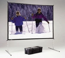 Da-Lite Fast-Fold Deluxe Screen System 122" x 164", Video, Da-Mat projection screen