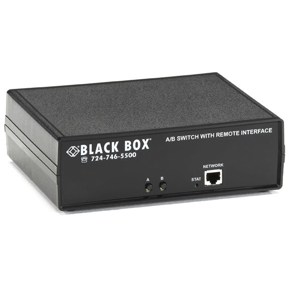 DB9 A/B SWITCH - LATCHING, REMOTE CONTROLLED ETHERNET RS-232, DRY CONTACT, GSA,
