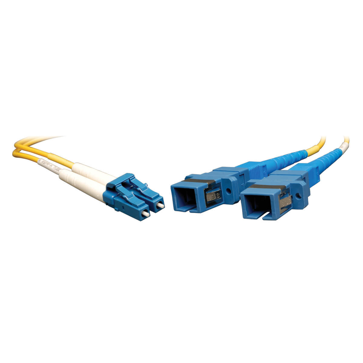 N458-001-9 - Tripp Lite 0.3M DUPLEX MULTIMODE FIBER OPTIC 8.3/125 ADAPTER LC/SC M/F 1FT 0.3 METER