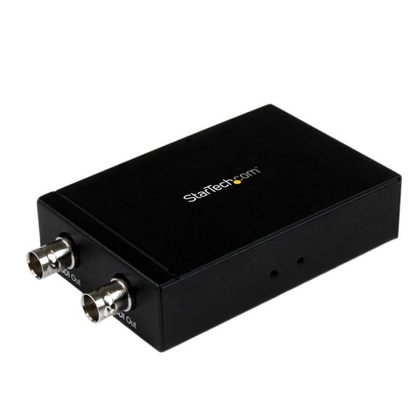 StarTech.com HD2SDI video cable adapter HDMI Type A (Standard) 2 x BNC Black