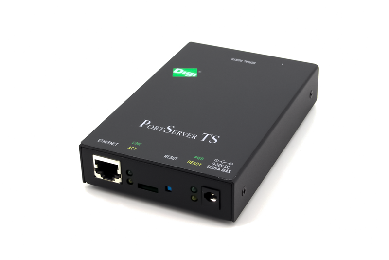 DIGI PORTSERVER TS 1 PORT RS-232 RJ-45 SERIAL TO ETHERNET DEVICE SERVER, 9-30VDC