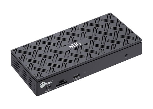 JUDK0Q11S1 - SIIG USB-C Quad Hybrid 4K Video Docking Station