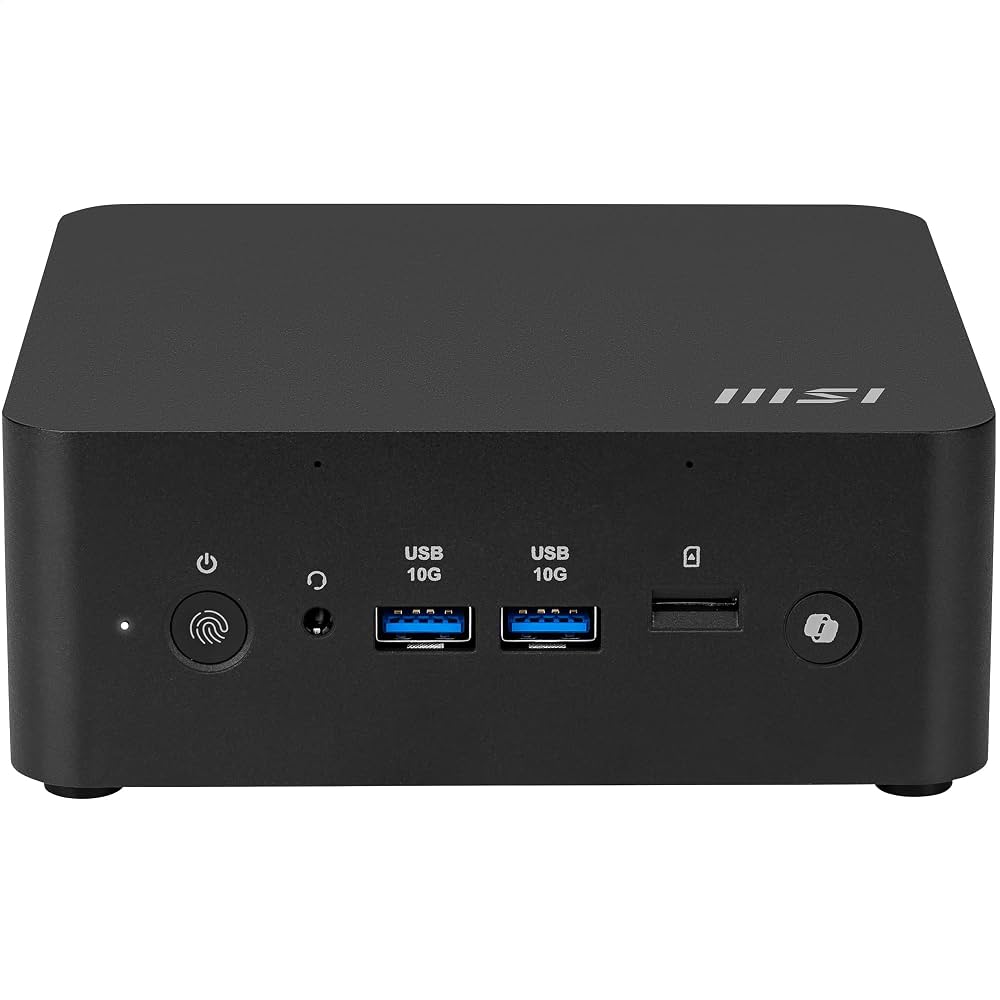 00B20611-039 - MSI Cubi NUC AI+ 2MG Core Ultra 7 258V 2.2GHz 32GB 1TB NVMe SSD Mini PC
