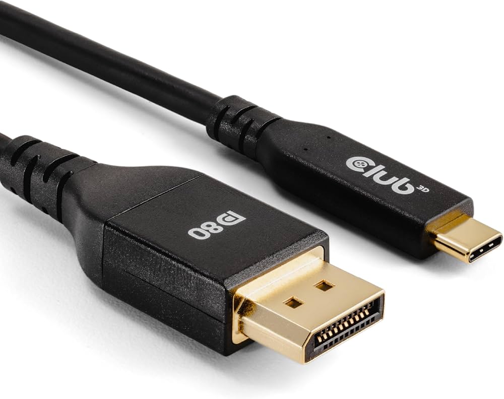CAC-1561 - Club 3D USB Type-C to MiniDisplayPort DP40 Bidirectional Vesa Cable