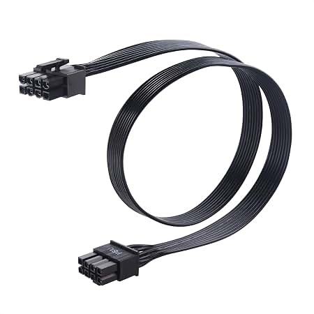 RCPC-25002 - Rosewill PCIe 8 pin to 2 x 8 6+2 pin Dual Connector Cable