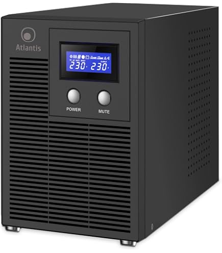 10122245 - BlueWalker 2000VA 2000W Online Double-Conversion 2U Rack/Tower UPS