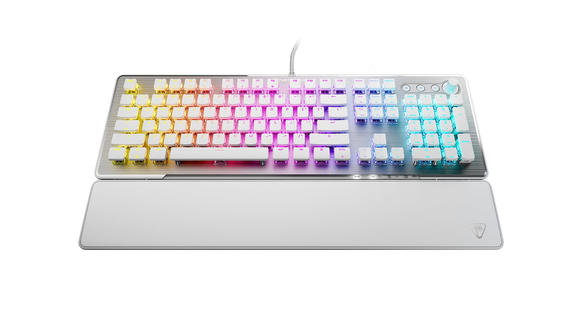 TBK-1002-12-DE - Turtle Beach Vulcan II German TITAN II Red RGB Mechanical Keyboard