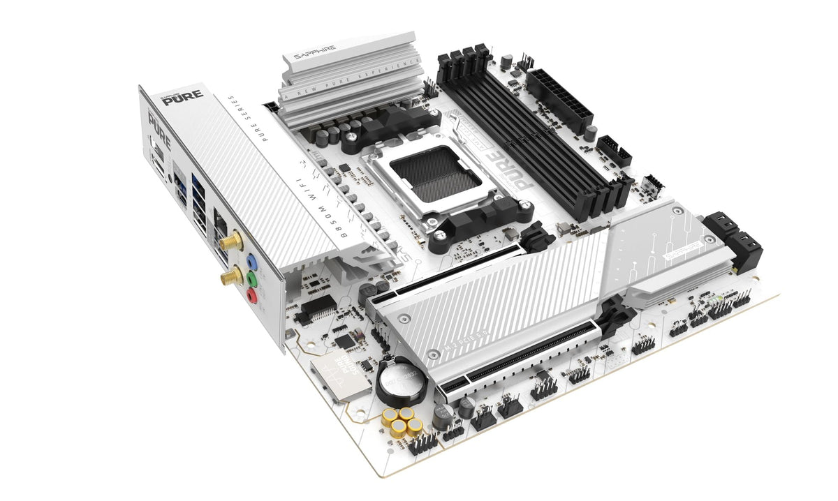 52123-02-40G - Sapphire PURE B850M WiFi AMD AM5 Micro-ATX Motherboard