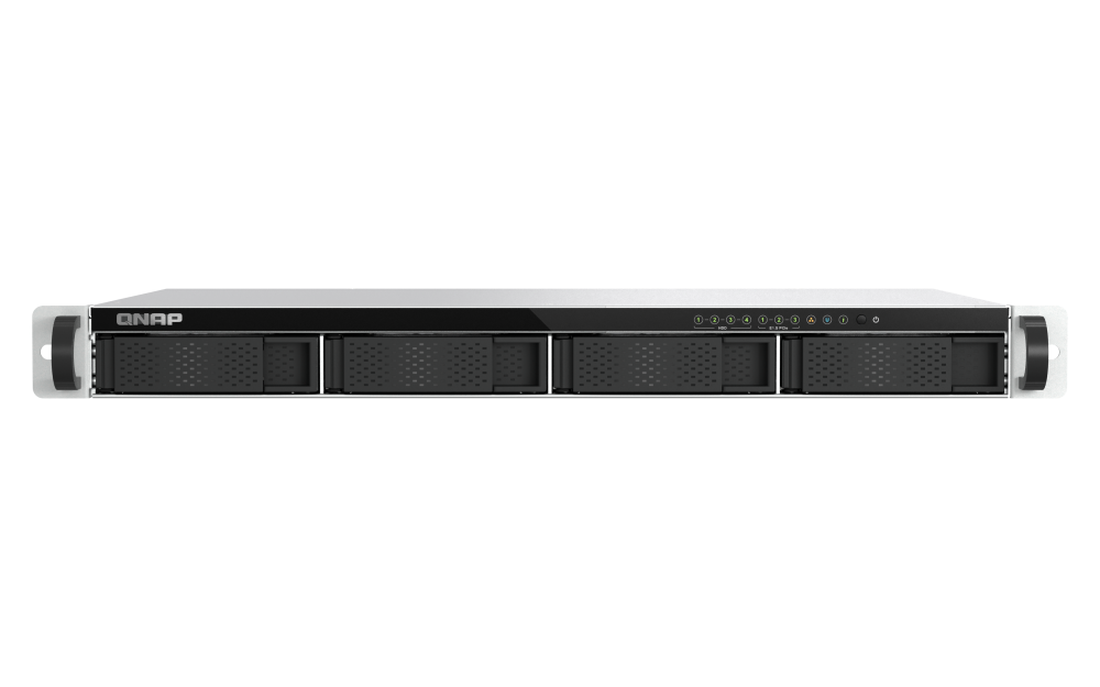 TS-433EU - QNAP TS-433eU 4-Bay Short-Depth Rackmount NAS