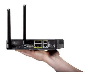 Cisco 819, Refurbished wireless router Gigabit Ethernet Dual-band (2.4 GHz / 5 GHz) 4G Black