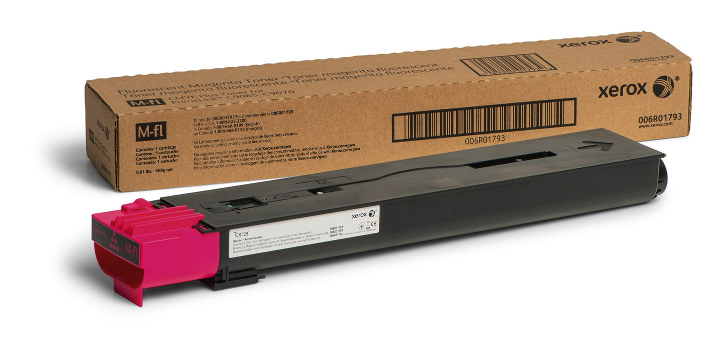 006R01793 - Xerox PRIMELINK XC9065/XC9070 FLUORESCENT MAGENTA TONER CARTRIDGE