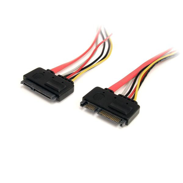 SATA22PEXT - StarTech.com EXTEND SATA POWER AND DATA CONNECTIONS BY UP TO 1FT - 1FT SATA EXTENSION CABLE