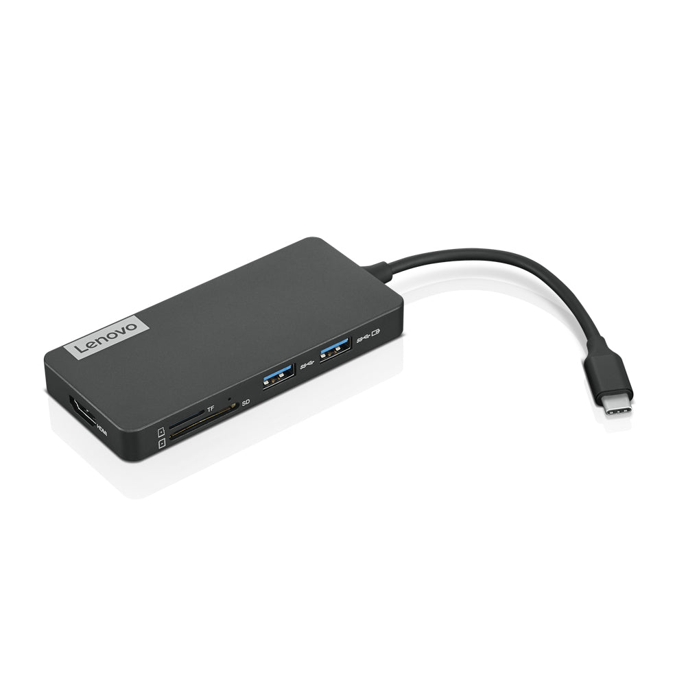 Lenovo GX90T77924 interface hub USB 3.2 Gen 1 (3.1 Gen 1) Type-C 5000 Mbit/s Gray