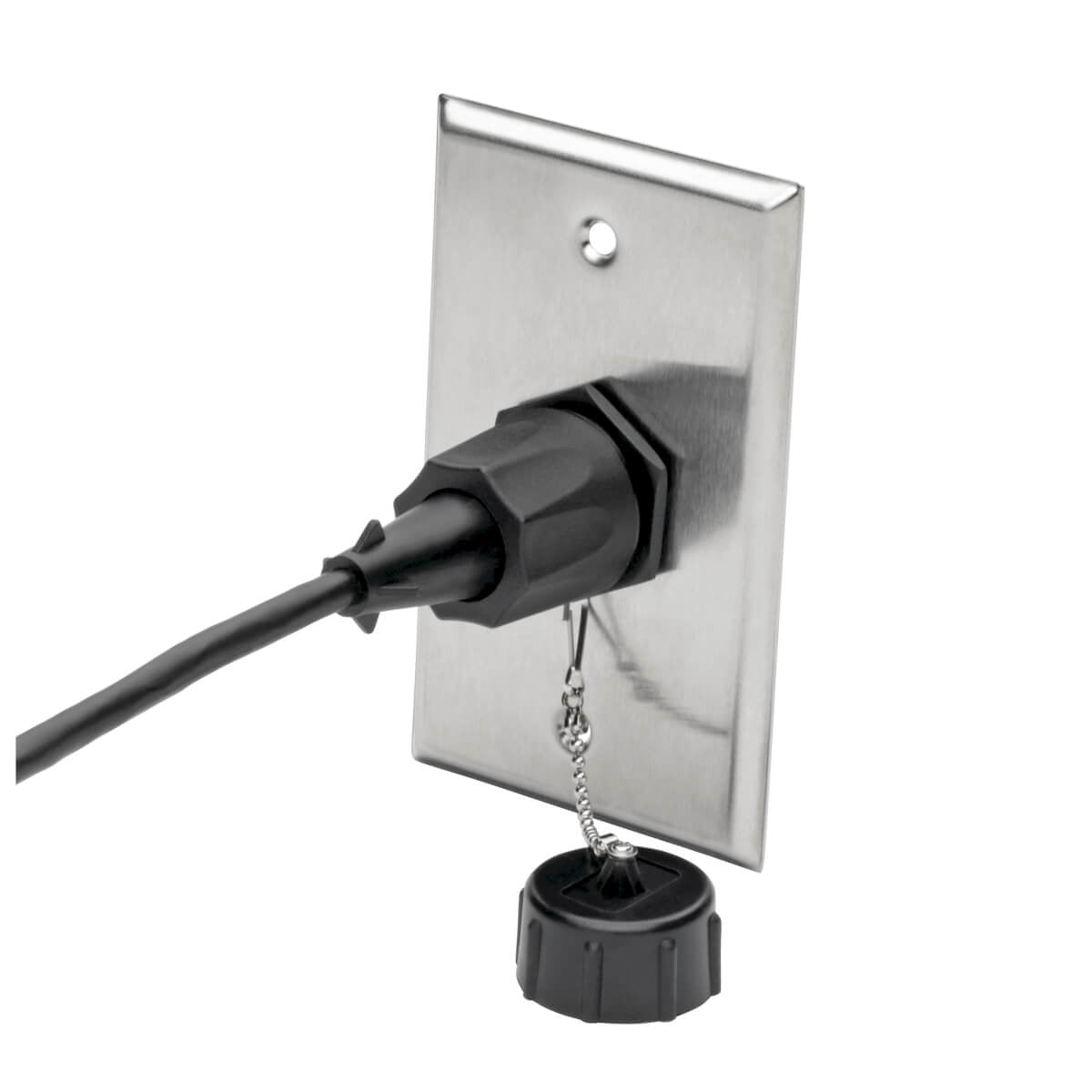 Tripp Lite Industrial Cat5e/Cat6 STP Patch Cable – RJ45 M/M, CMX Outdoor, IP67, 26 AWG, 10.05 m