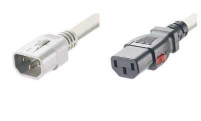 Panduit LPCA21X power cable Gray 23.6" (0.6 m) C14 coupler C13 coupler