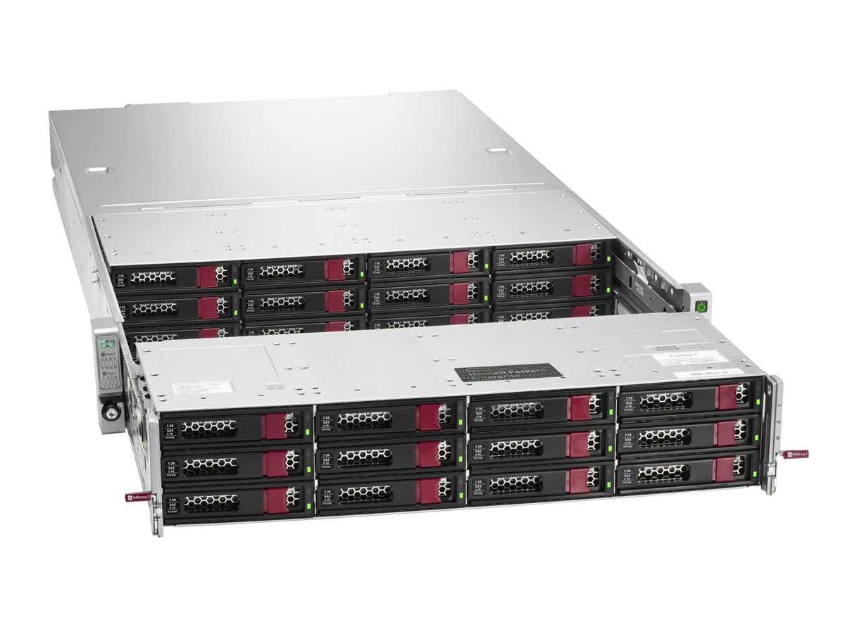 Hewlett Packard Enterprise Apollo 4200 Gen9 server 336 TB 2.1 GHz 16 GB Rack (2U) Intel® Xeon® E5 v4 1400 W DDR4-SDRAM