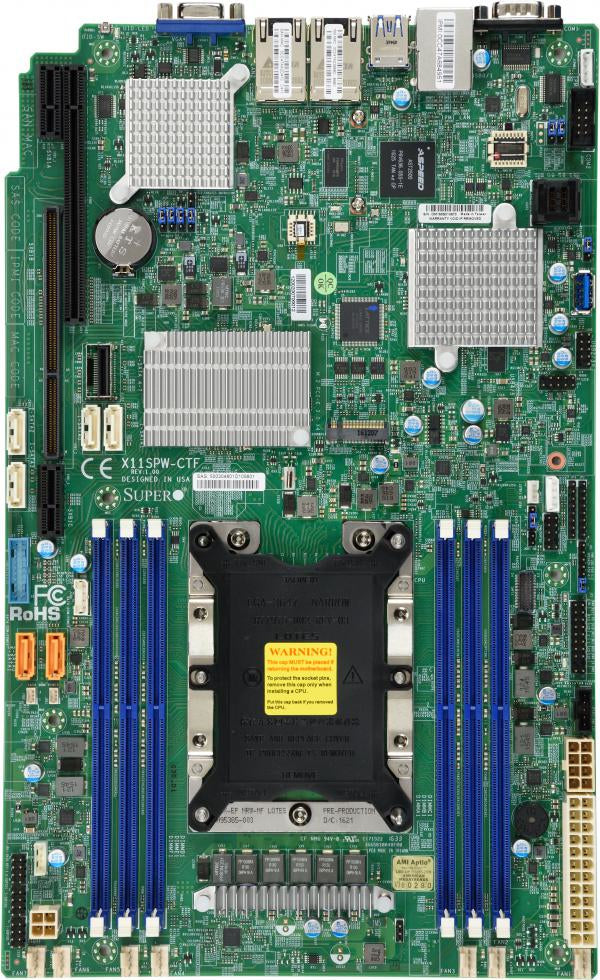 Supermicro X11SPW-CTF Intel C622 LGA 3647 (Socket P)