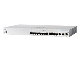 Cisco CBS350-12XS-NA network switch Managed L3 10G Ethernet (100/1000/10000) 1U Black, Gray