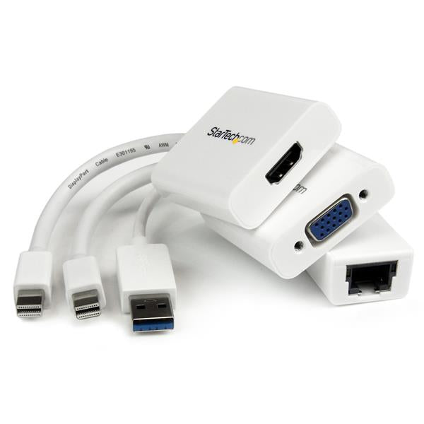 CONNECT YOUR MACBOOK AIR TO A BOARDROOM DISPLAY (HDMI OR VGA) AND A WIRED GIGABI