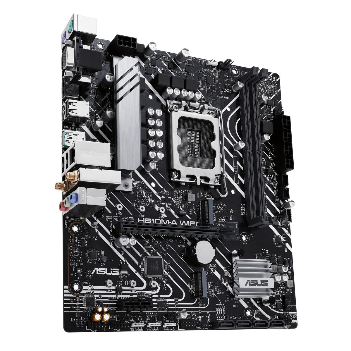 H610M-A - Asus PRIME LGA1700 DDR5 Micro-ATX Motherboard